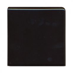 Basalt Black Double Round Edge Corner Tile