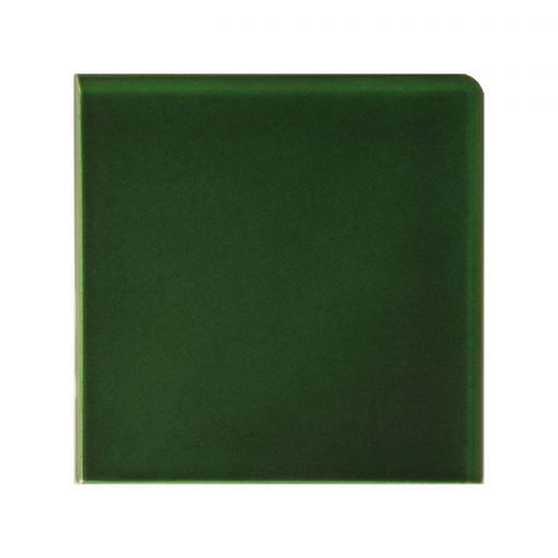 Victorian Green Double Round Edge Corner Tile