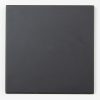 Black Non Slip Porcelain Floor Tile 146x146x8mm Plain