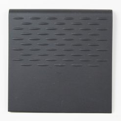 Black Non Slip Porcelain Floor Tile 146x146x8mm Step Tread