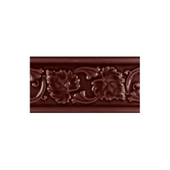 Teapot Brown Leaf 6"x3" Moulding