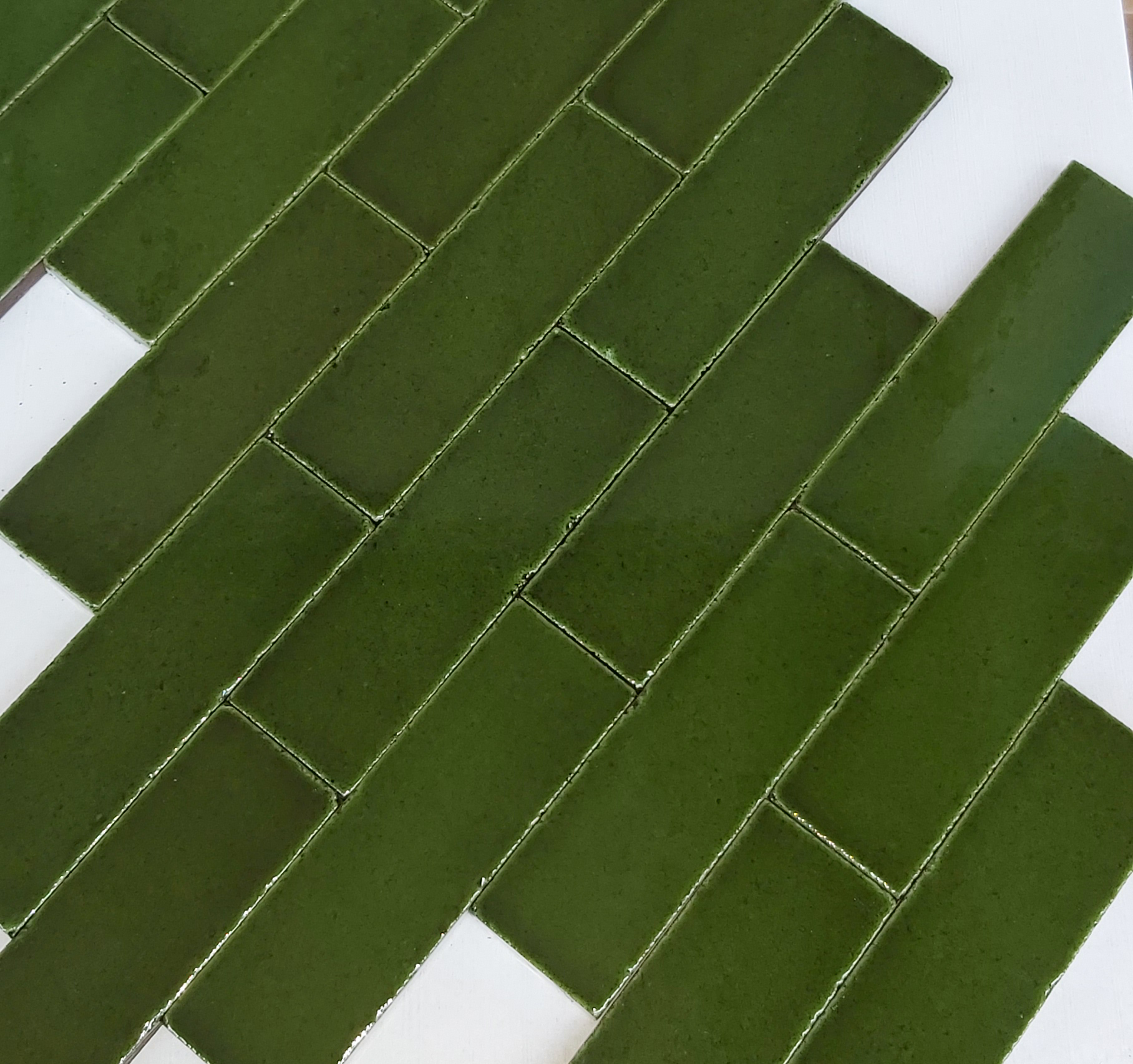 Jade Green Brick Slips