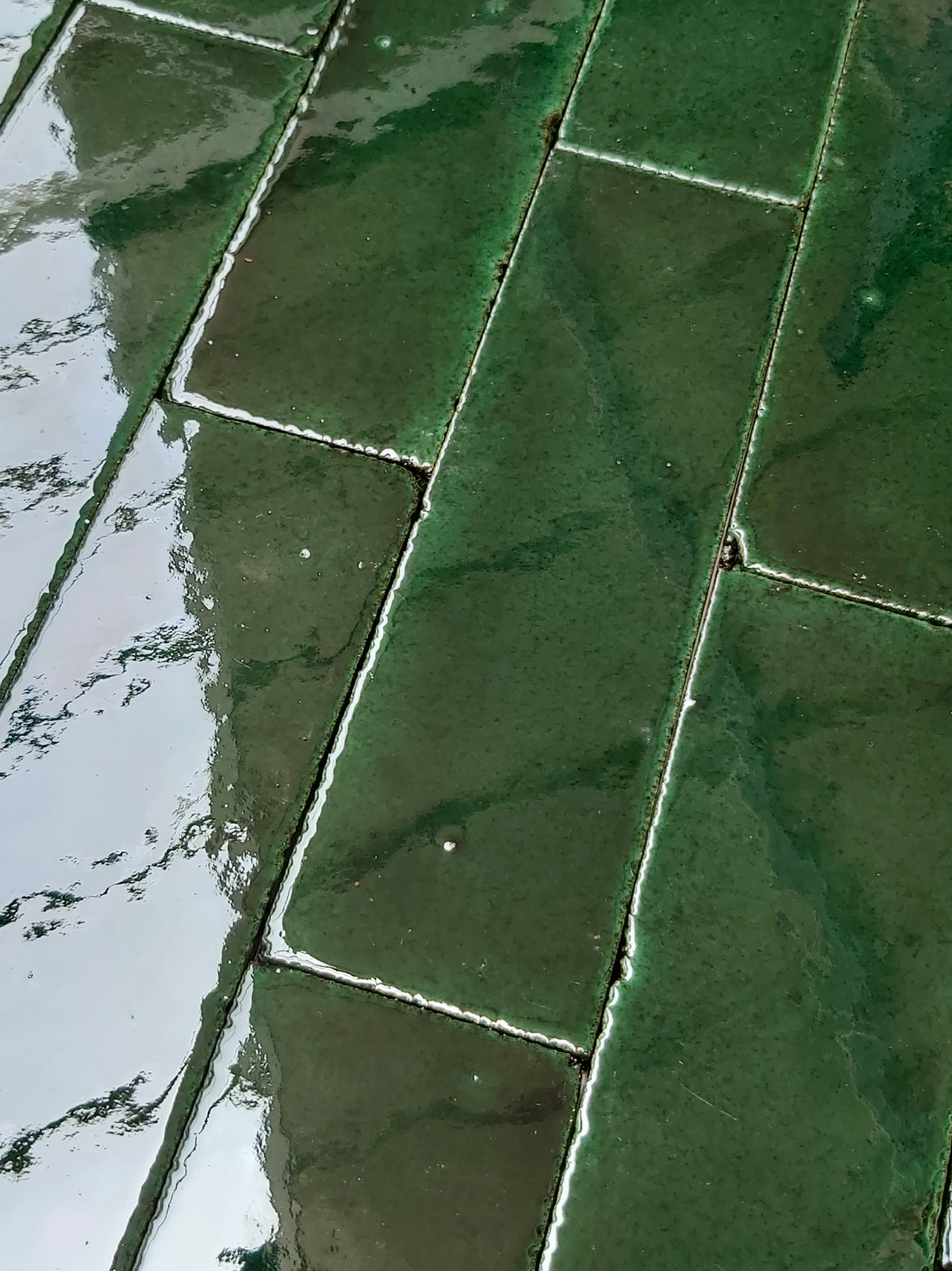 Victorian Green Brick Slip