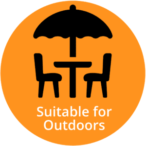 Suitable for Outdoors Symbol