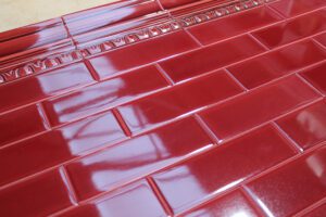 Burgundy Victorian Tiles